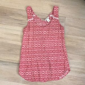 Luckybrand Flowy Back Tank top